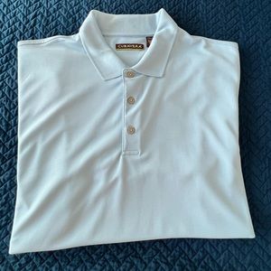 Cubavera Short‎ Sleeve Shirt light Blue Polo Golf Size XXL